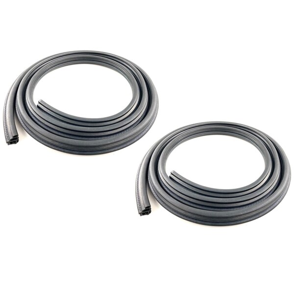 Fairchild Industries 0408 Ford F150 Regular, Strd Cab Door Seal On Body Front LH and RH, OEM7L3Z 1520708A7L3Z 1520709A KF3088 - main